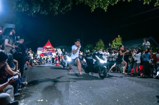 Honda Babel Ajak Masyarakat Belitung Seru-Seruan dan Balap Lari Bareng PCX