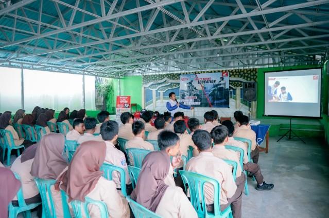 Konsisten Ingatkan Aman Berkendara, Honda Babel Gelar Edukasi Safety Riding