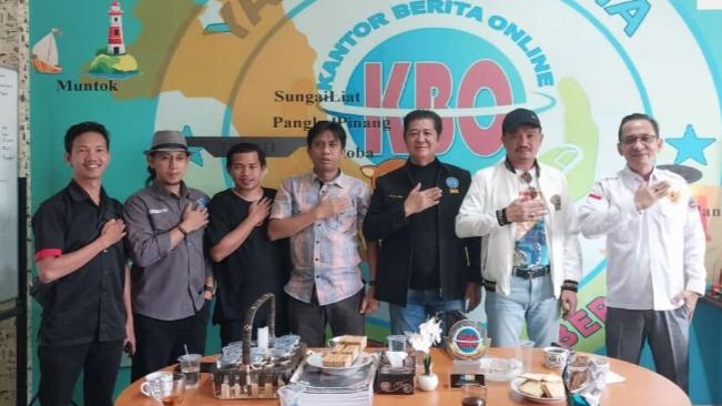 Kunjungi KBO Bangka Belitung, Ini Pesan Ketum FKPM Indonesia