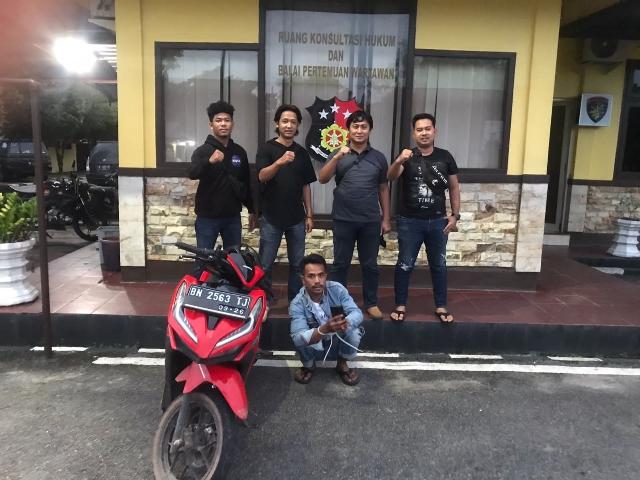 Ambil Handphone di Toko Sembako, Riyan di Ciduk Polisi