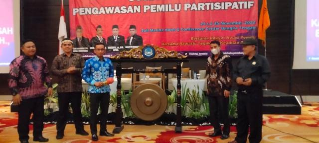 Bawaslu Bangka Tengah Gelar Sosialisasi Pengawasan Pemilu Partisipatif