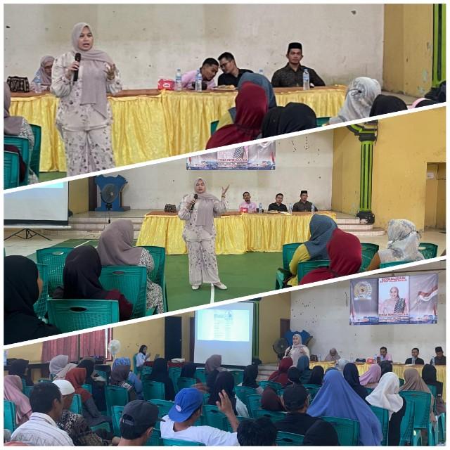 Dinda Rembulan Dialog Santai Empat Pilar Dengan Warga Kelapa