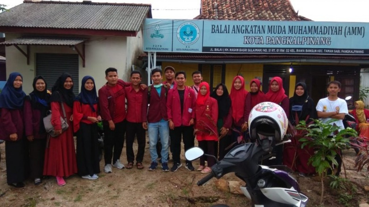 DPD IMM Babel sebelum aksi penggalangan dana