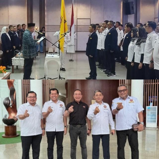 Gubernur Hidayat Arsani Lantik Pengurus Karang Taruna Bangka Belitung 2025-2030 yang di Komandoi Haidir Asnan