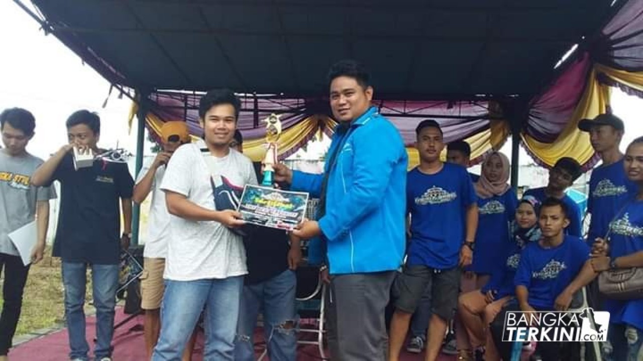 Komunitas Motor Inovation Matic Look Style (IMLS17) Bangka Belitung (Babel), merayakan Anniversary ke- 1, di gedung Graha Pemuda DPD KNPI Kabupaten Bangka, Minggu (31/03/2019).