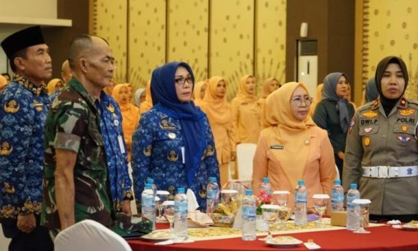 HUT ke-24 DWP Kota Pangkalpinang, Lusje Ajak Anggota Tingatkan Kemampuan dan Keterampilan