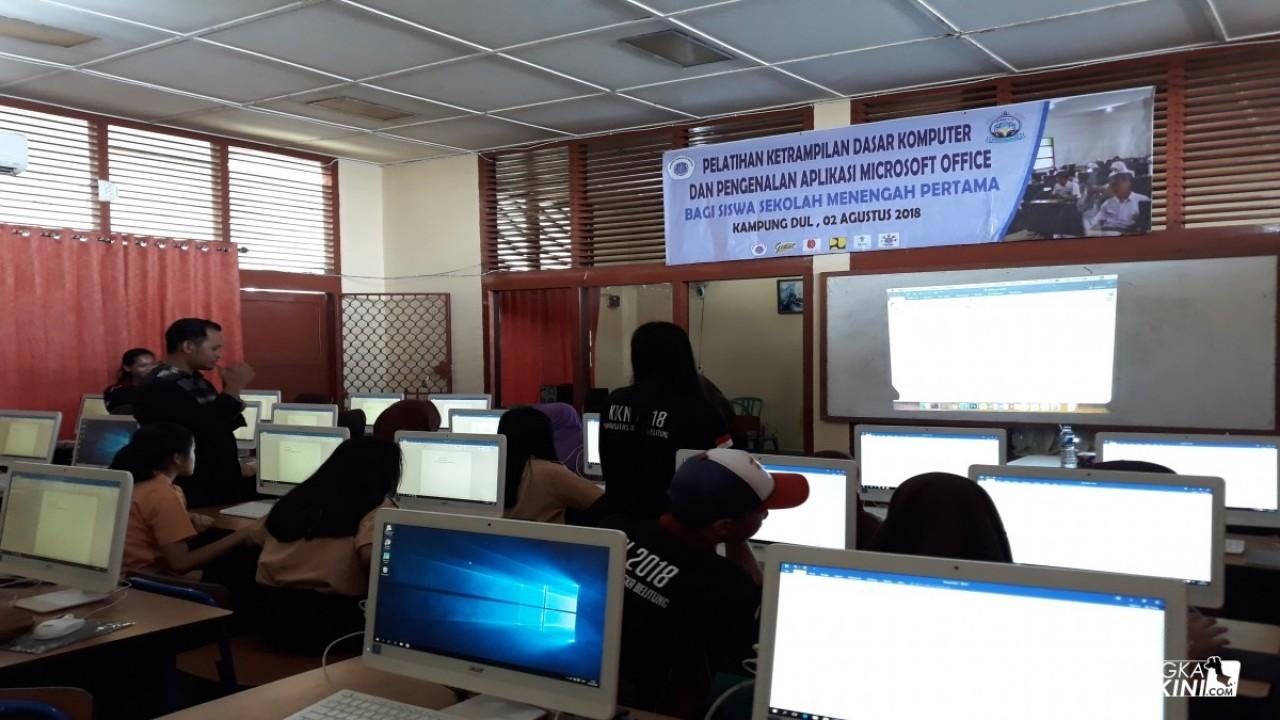 Kamis, 02 Agustus 2018 Pelatihan Dasar Komputer dan Pengenalan Microsoft Office
