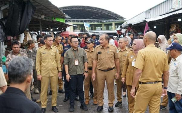 Jelang Nataru, Pemkot Pangkalpinang Pantau Ketersediaan Stok dan Keterjangkauan Harga Bahan Pokok