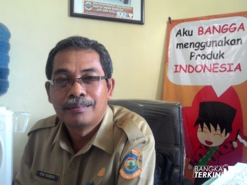 Eka Subehi, Kepala Bidang (Kabid) Perdagangan Dinas Koperasi UMKM dan Perdagangan kota Pangkalpinang.