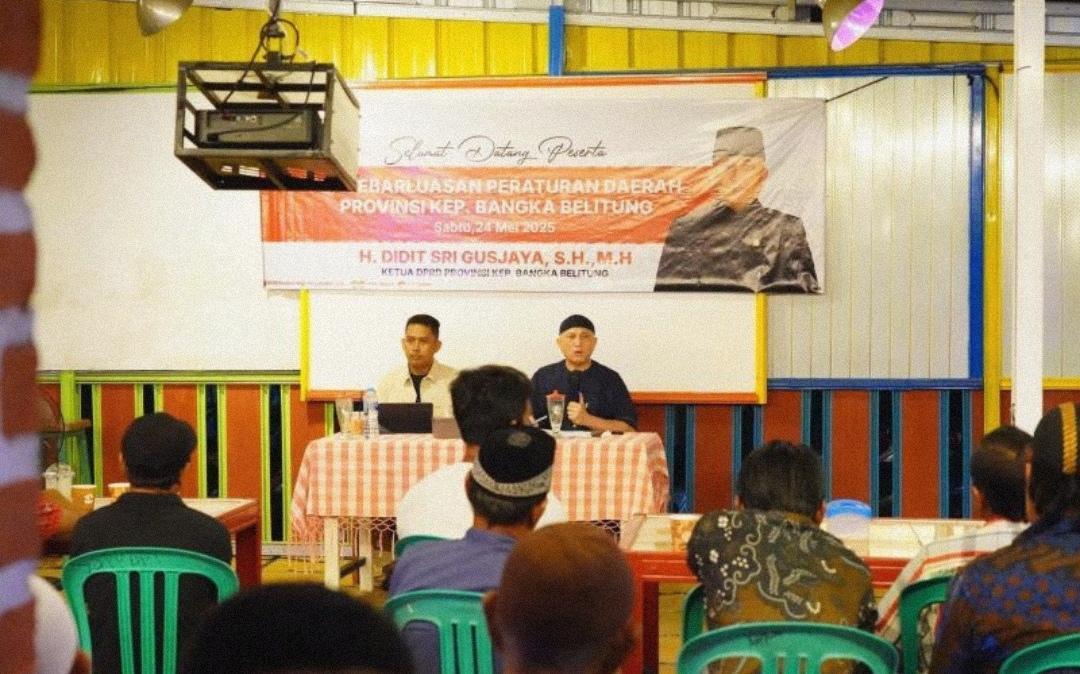 DPRD Provinsi Kepulauan Bangka Belitung (Babel) dukung Gubernur Babel Hidayat Arsani perjuangkan Pulau Tujuh untuk kembali masuk ke wilayah administrasi Babel.