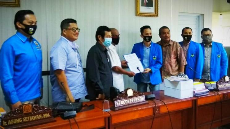 DPD KNPI Babel audiensi dengan Komisi III DPRD Bangka Belitung