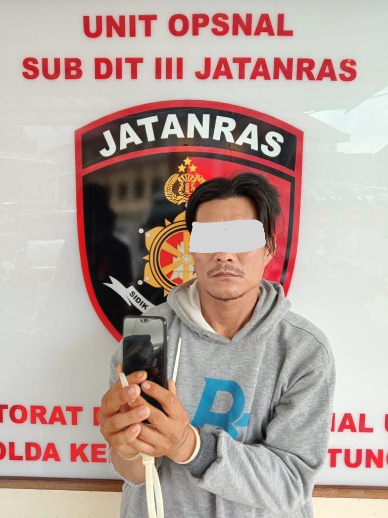 Pelaku Curat Berinisial Za Alias Nanang Diciduk Tim Gabungan Polda Babel