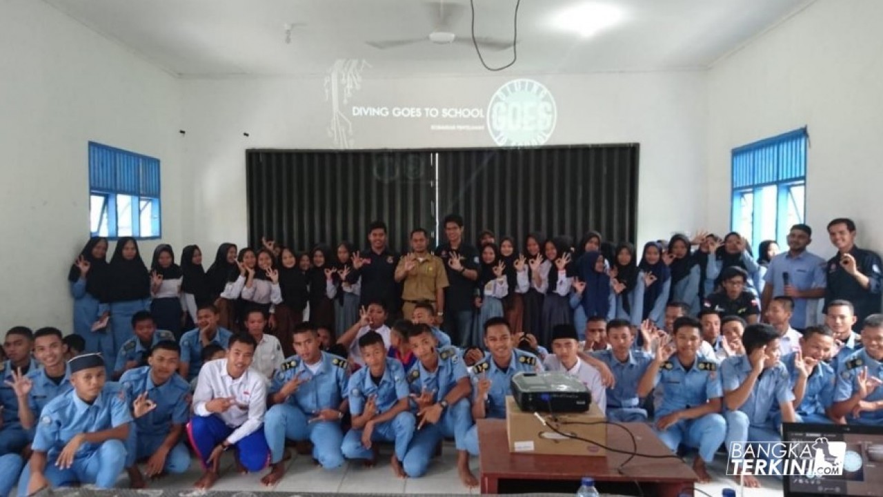 Pinguin Diving Club Universitas Bangka Belitung (UBB) selenggarakan kegiatan