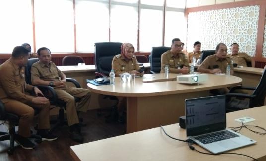 PJ Wako Ikuti Rakor Rutin Pengendalian Inflasi Daerah Di Bulan Februari 2024