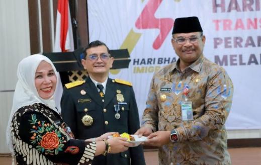Pj Wako Pangkalpinang Hadiri Peringatan Hari Bhakti Imigrasi Ke-74
