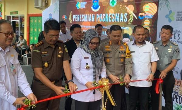 Pj Walikota Pangkalpinang resmikan gedung baru Puskesmas Gerunggang Dan Kacang Pedang