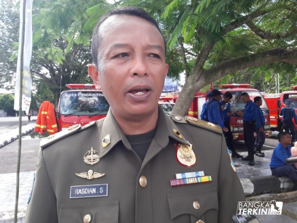 Kepala Satpol PP Kota Pangkalpinang Rasdian Setiady