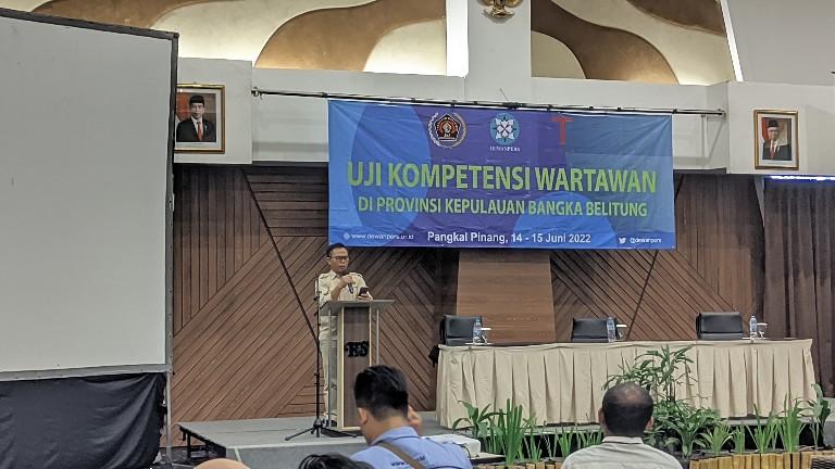 Foto : Suprapto Wakil Sekretaris Jendral PWI Pusat
