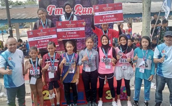 Rangkaian Hari Jadi Pangkalpinang Ke-266 Tahun, Pemkot Pangkalpinang Galakkan Lari Dan Senam Sehat