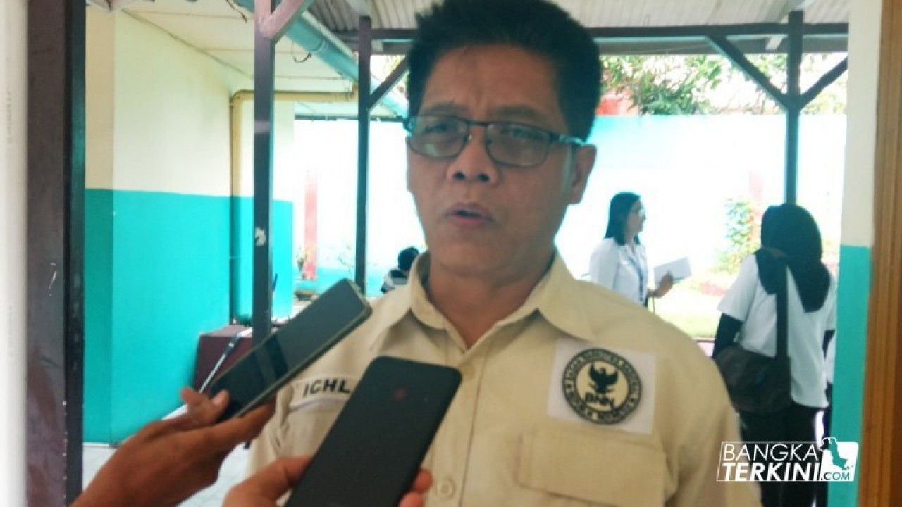 Kepala BNN Kota Pangkalpinang, Ichlas Gunawan