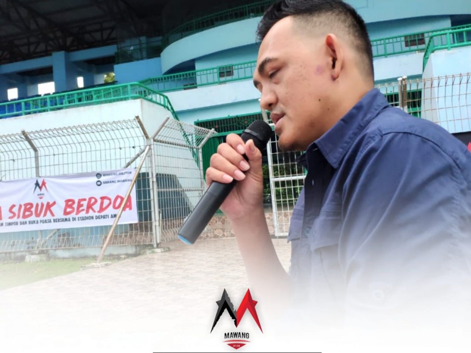 Ketua umum Mawang (Suporter Babel United), Framayoga Fairuzie