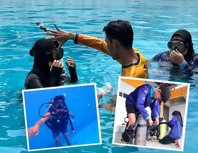 Latihan Selam SAKA Bahari