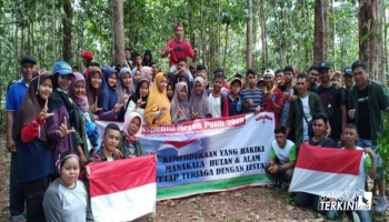 Kepala Desa Bukit Layang, Andri menyambut baik kegiatan ini dan,