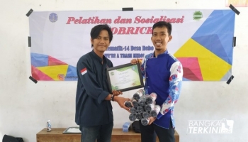 Berita Bangka Belitung - Bangka Terkini - Ecobrick adalah bata,
