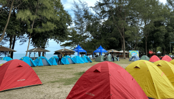 Dewadaru Camp resmi membuka Camping Ground Tanjung Pesona sejak 25,