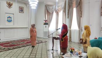 Bunda PAUD Bangka Belitung Safriati Safrizal, Lantik Pj Wali Kota,