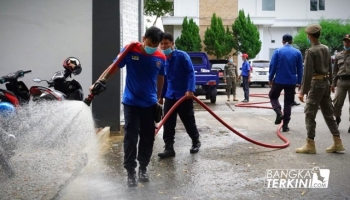 Bangka Belitung - Bangka Terkini - Cegah Corona, Pol PP,