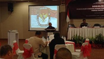 BANGKA TERKINI, PANGKALPINANG - Ketua Komisi Pemilihan Umum (KPU) Bangka Belitung, Davitri imbau masyarakat,