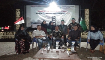 Bangka Terkini, Pangkalpinang --- Menyikapi polemik pro dan kontra Rencana Pembangunan Jembatan Sumsel-Babel, Himpunan,