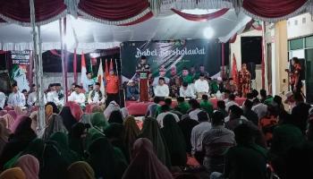 Hadiri Babel Bersholawat, Suganda sebut ini Kegiatan Yang Mempererat Persaudaraan