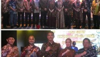 PANGKALPINANG, BANGKA TERKINI– Wakil Bupati Bangka Tengah, Efrianda, menghadiri acara pisah sambut Komandan Kodim 0413/Bangka dari Kolonel ARH Agung Rakhman,