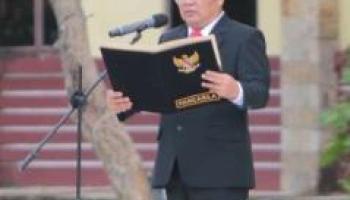 BANGKA TENGAH , BANGKATERKINI– Pemerintah Kabupaten Bangka Tengah (Pemkab Bateng) menggelar upacara peringatan Hari Pahlawan,