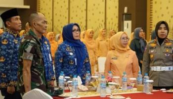 HUT ke-24 DWP Kota Pangkalpinang, Lusje Ajak Anggota Tingatkan Kemampuan,