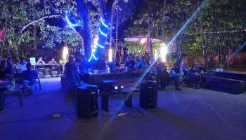 PANGKALPINANG, BANGKA TERKINI - Para kader Satuan Siswa, Pelajar dan Mahasiswa (SAPMA) Pemuda Pancasila,