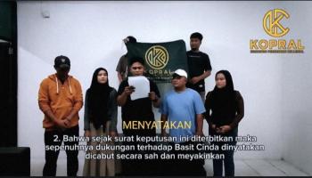 Merasa dikecewakan KOPRAL Pangkalpinang Tarik Dukungan pada Basit Cinda di Pilkada Ulang Kota Pangkalpinang mendatang