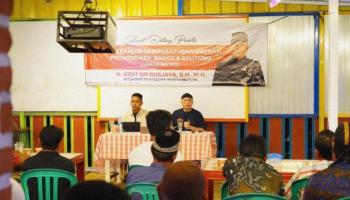 DPRD Provinsi Kepulauan Bangka Belitung (Babel) dukung Gubernur Babel Hidayat Arsani perjuangkan Pulau Tujuh untuk kembali masuk ke wilayah administrasi,