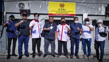 BANGKA BELITUNG TERKINI - KONI Pangkalpinang Sambut Hangat Kedatangan Ketua,