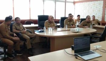 PJ Wako Ikuti Rakor Rutin Pengendalian Inflasi Daerah Di Bulan,