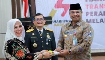 Pj Wako Pangkalpinang Hadiri Peringatan Hari Bhakti Imigrasi Ke-74