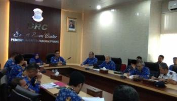 Pj Wako Pimpin Rapat Pembahasan Penyerapan APBD Pemkot Pangkalpinang Tahun,