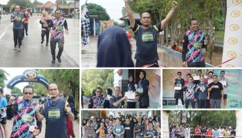 ‎BANGKA TENGAH, BANGKATERKINI – Hujan deras menyelimuti Kota Koba pada pagi hari, Selasa (07/10/2025). Meskipun,