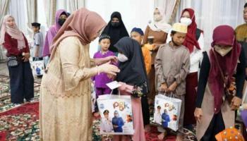 PANGKALPINANG - Senyum Ramadhan, Rumah Dinas Wali Kota Dimeriahkan Anak-anak,