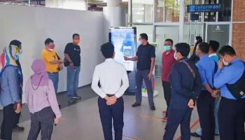 BANGKA BELITUNG TERKINI - PANGKALPINANG - Terkait Aplikasi Peduli Lindungi, Kalakhar BPBD Bangka Belitung Mikron,