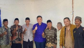 Wakil Ketua DPRD Provinsi Kepulauan Bangka Belitung (Babel) Edi Nasapta menghadiri kegiatan tradisi Maras Taun di Dusun Air Kundur Kecamatan,