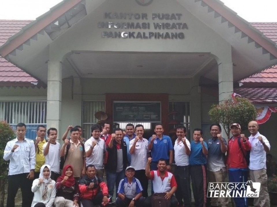 Bimbingan tekhnis tes pemanduan bakat untuk pelajar 12-14 tahun, di Kantor Disbudparpora Kota Pangkalpinang, Rabu (08/08/2018).