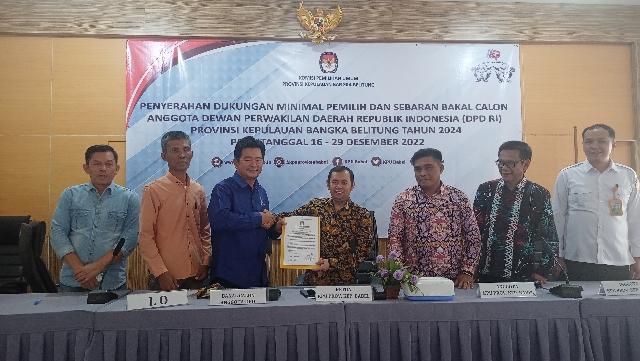 Tellie Gozalie Kembali Calonkan Diri Sebagai Senator DPD RI Perwakilan Bangka Belitung